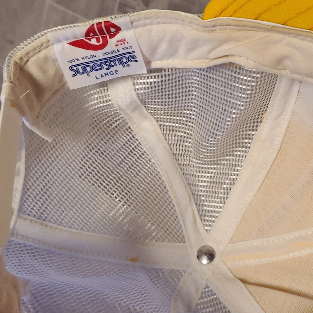 Vintage Snapback Georhia Teck Mesh Baseball Hat - Picture 3 of 4